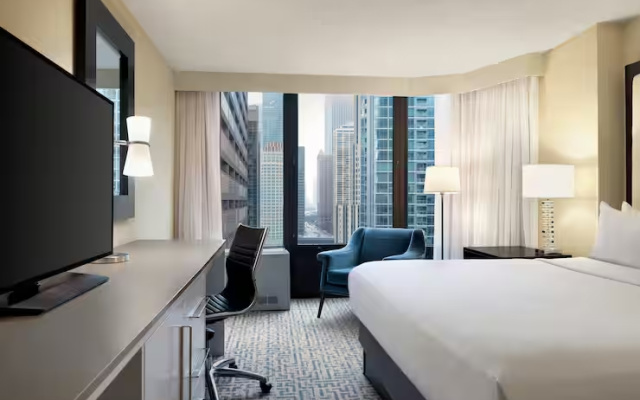 High Floor Chicago Double room with city view