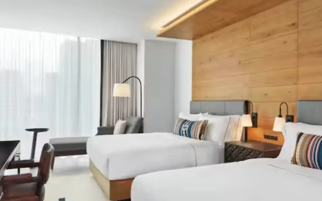 Mobility Accessible with Roll-In Shower Quadruple room