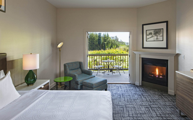 Premier Double Lodge Guest room with balcony and with resort view
