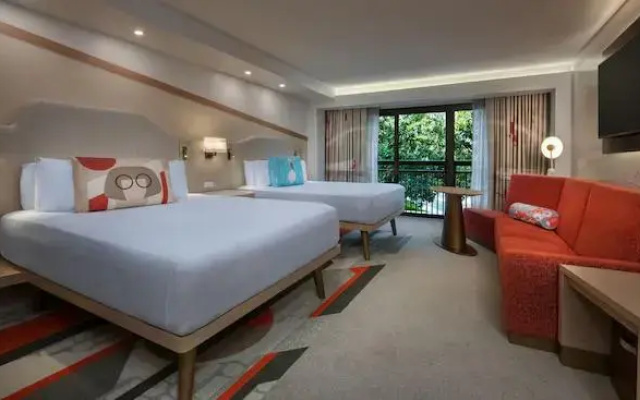 Garden Wing Quadruple room Resort view