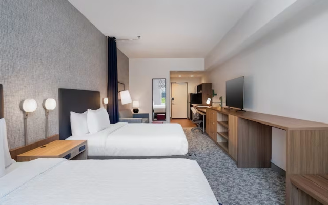 Hearing Accessible Twin Studio Suite