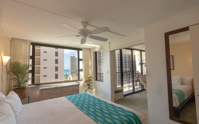 photo 5 of Waikiki Banyan - Partial Ocean View Tower 2 Suite 1204