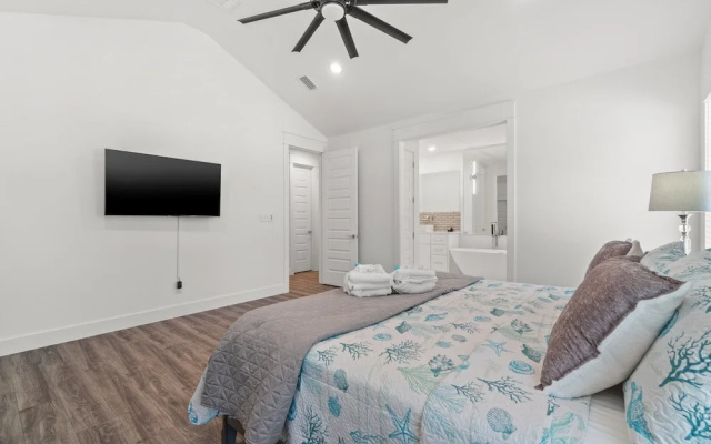 photo 5 of Brand NEW Expansive Coastal Home w/ Custom Furnishings Sleeps 15