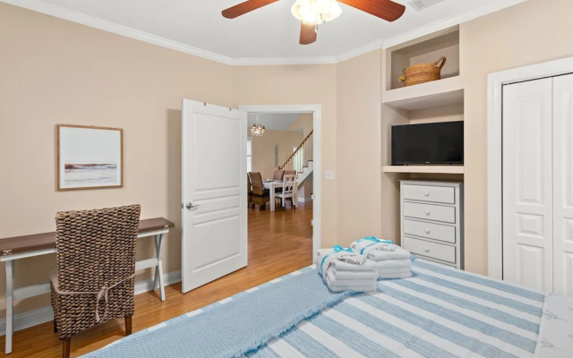 photo 4 of Expertly Decorated Family Home, Steps to Beach w/ a Private Heated Pool & Spa!