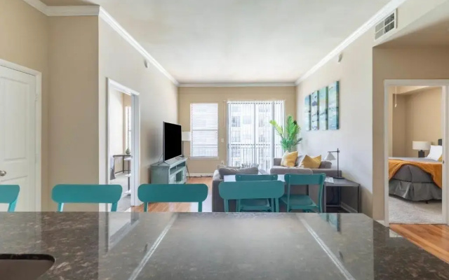 photo 4 of 2BR Executive Suite With Pool, Gym and Fast Wi-Fi By ENVITAE