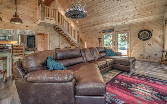 photo 5 of 3 Streams Cabin by Escape to Blue Ridge
