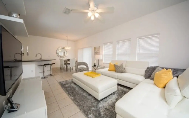 photo 4 of 4 Bed 3 Bath Town-home With Pool Near Disney 4 Bedroom Townhouse by RedAwning