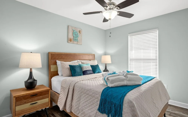 photo 3 of Coral Cabana - 3BD 2BA Home Close to Beach w/ Optional Golf Cart!