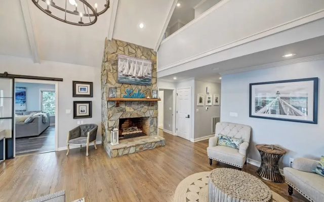 photo 3 of A Frame of Mind by Avantstay Lakefront Retreat Hot Tub + Game Room + Dock