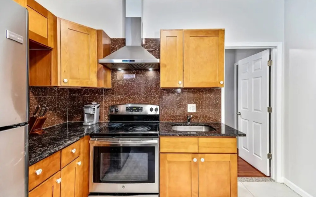 photo 5 of A Touch of Blue! Stylish 2BD Next to Reading Terminal Market