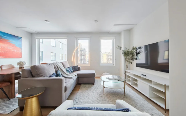 photo 4 of Airy 3 BR Flat w Shared Deck - gym - Mins to NYC