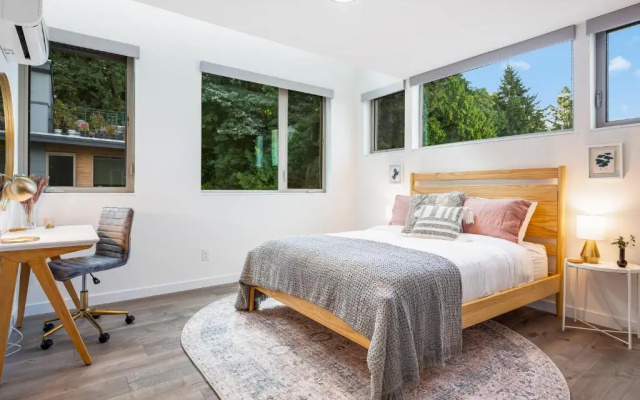photo 3 of Alki Beach Escape Romantic Waterfront Getaway for 2