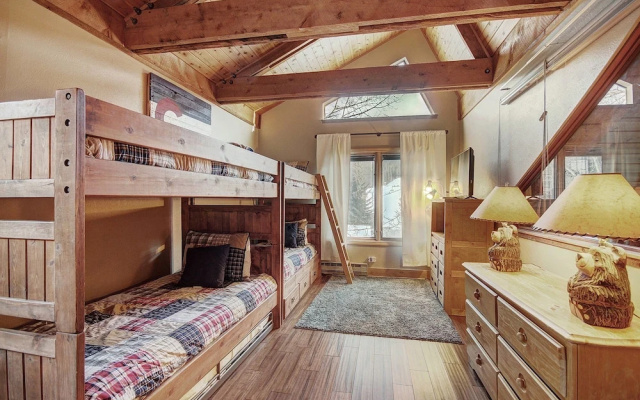 photo 2 of Beautiful Dog Friendly Ski Chalet A Minute to SuperBee Lift - AN203 by RedAwning