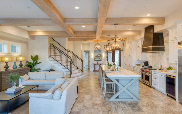 photo 3 of Sleeps 24! Priv Beach Boardwalk, Free Pool Heat, Ocean View 24 Bradley Cir by Avantstay