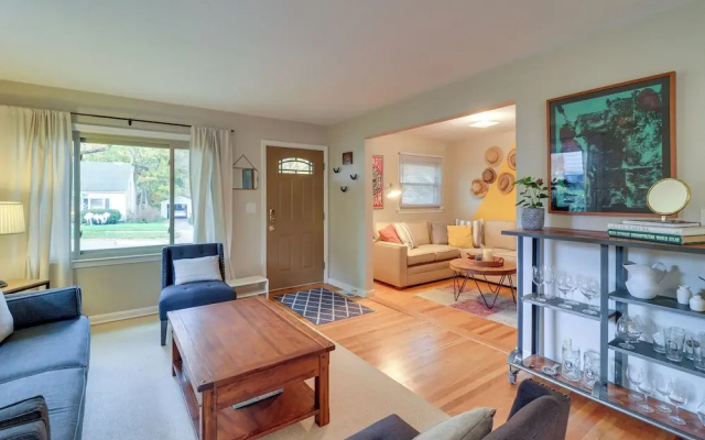 photo 4 of Ann Arbor Home w/ Deck, 2 Mi to Michigan Stadium!