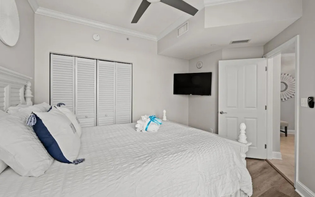 photo 3 of Luxury Beachfront Condo w/ 2 Balconies! Sleeps 8! Walk to Pier Park!