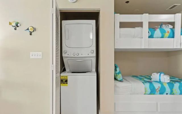 photo 2 of Beautiful 5th Floor Aqua Resort Unit With Direct Ocean Views, Sleeps 8!
