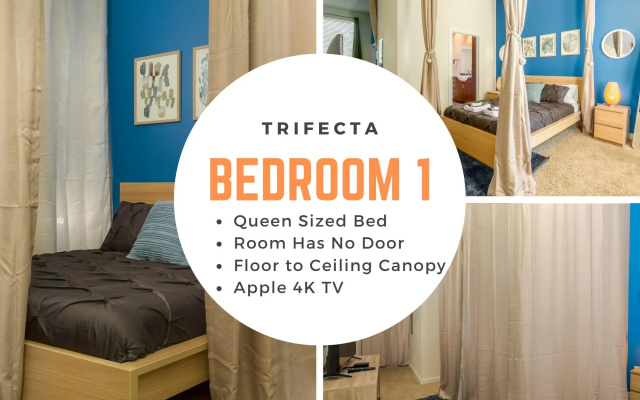 photo 3 of 2 Bedroom Hip Apartment, Free Parking & Wifi
