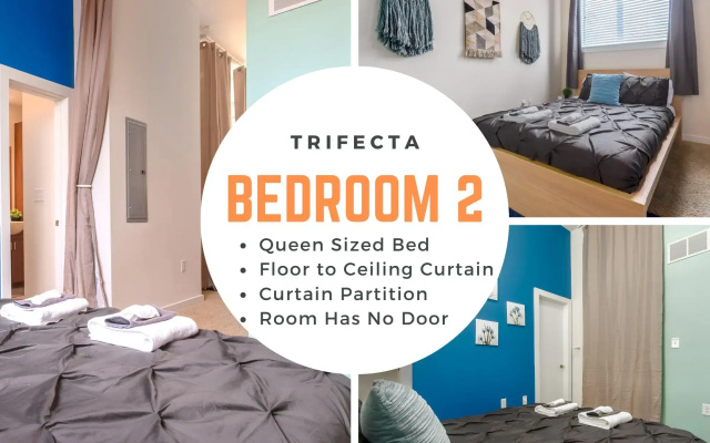 photo 4 of 2 Bedroom Hip Apartment, Free Parking & Wifi