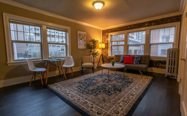 photo 3 of Authentic Brick Condo - Great Wifi & little extras included!