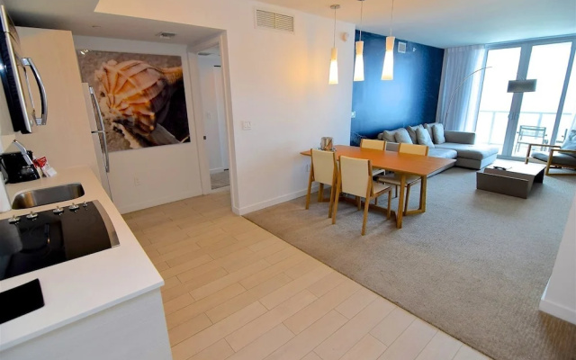 photo 4 of Bay, Ocean & Skyline View 2 Bed 2 Bath Residence @ Beachwalk Resort