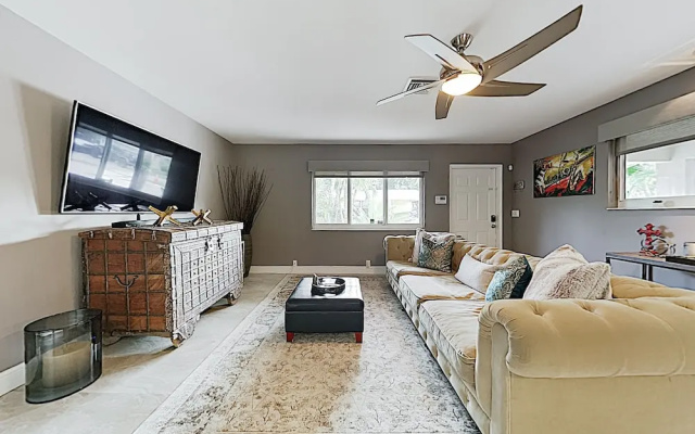 photo 3 of Beach Haven W/ Waterfront Saltwater Pool & Dock 2 Bedroom Home