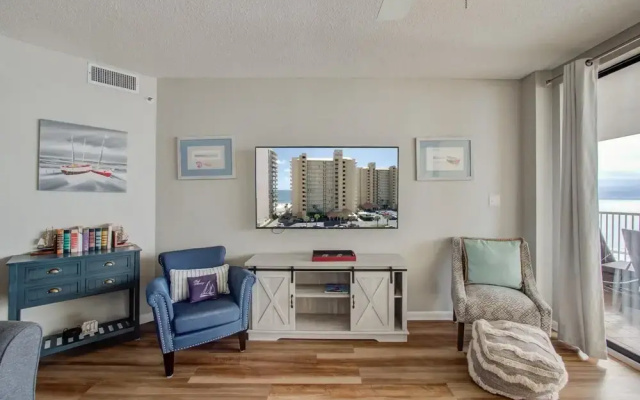 photo 2 of Beachfront Condo at Summer House in Romar Beach - Enjoy the Large Balcony