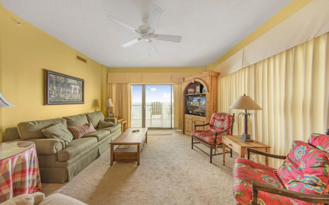 photo 4 of Beachfront condo with wraparound balcony & pools