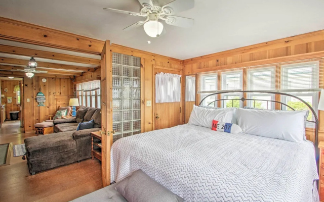 photo 2 of Beachfront Sebago Cottage w/ Deck + Grill!