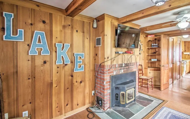 photo 4 of Beachfront Sebago Cottage w/ Deck + Grill!