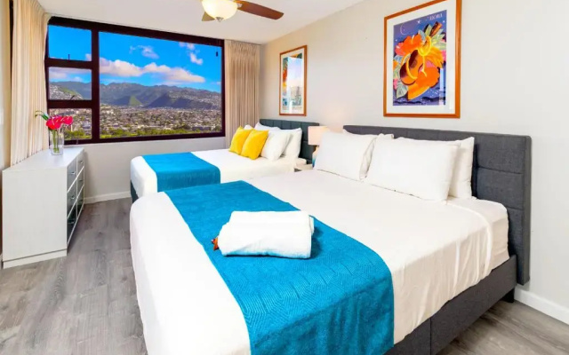 photo 2 of Beautiful 24th Floor Condo with AC - WiFi, Parking - Short Walk to Beach