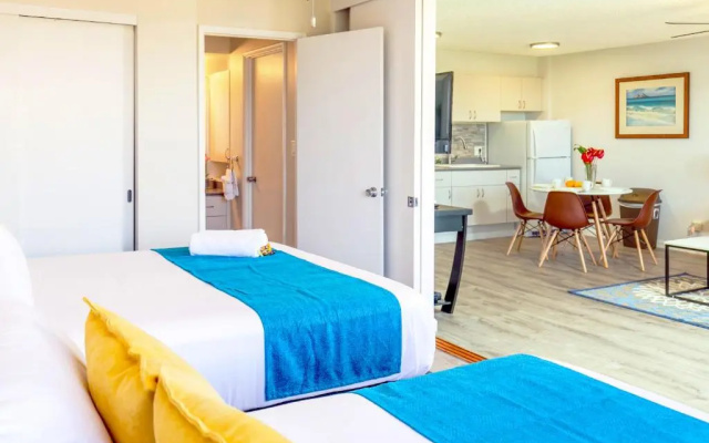 photo 4 of Beautiful 24th Floor Condo with AC - WiFi, Parking - Short Walk to Beach