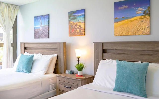 photo 5 of Beautiful 7th Floor with Partial Ocean Views | 1 Block to Beach | Free Parking & WIFI