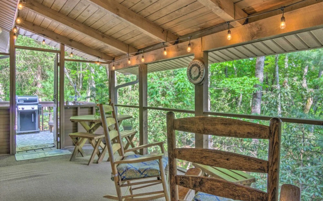 photo 5 of Beautiful Connestee Falls Home w/ Porch in Brevard