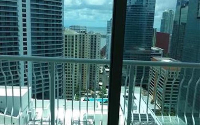 photo 4 of Beautiful Miami 1200 Brickell 2 Bedroom 2 Bathroom Apartment in the Sky Sleeps 4