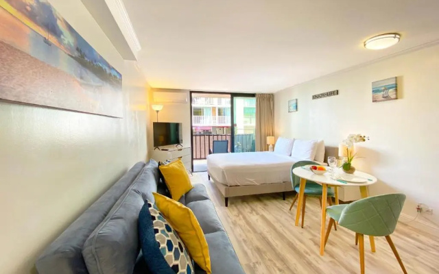 photo 5 of Beautiful Studio in the Heart of Waikiki, 1 Block to Beach, Split AC & WiFi