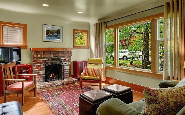 photo 4 of Birch Tree Cottage - Three Bedroom Home with Fireplace