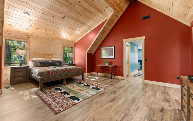 photo 5 of Luxe Lakefront Retreat w/ Pool, Hot Tub, Theater & Private Dock Sleeps 20+