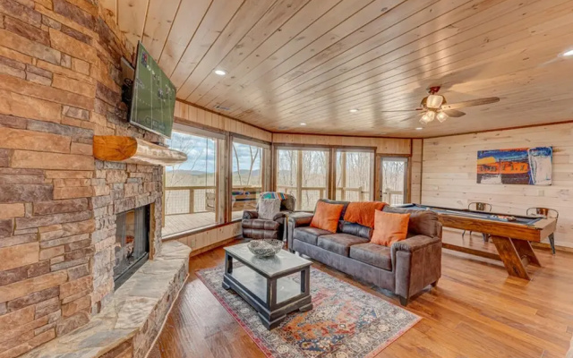 photo 2 of Blue Moon Lodge by Escape to Blue Ridge