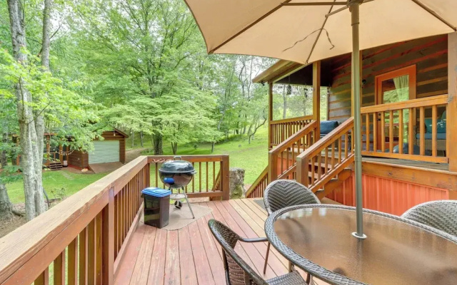 photo 5 of Blue Ridge Cabin Rental w/ Deck & Screened Porch!