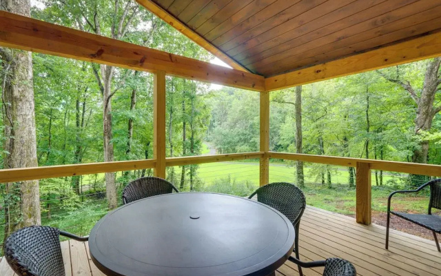 photo 4 of Blue Ridge Mountainside Cottage w/ Fire Pit!