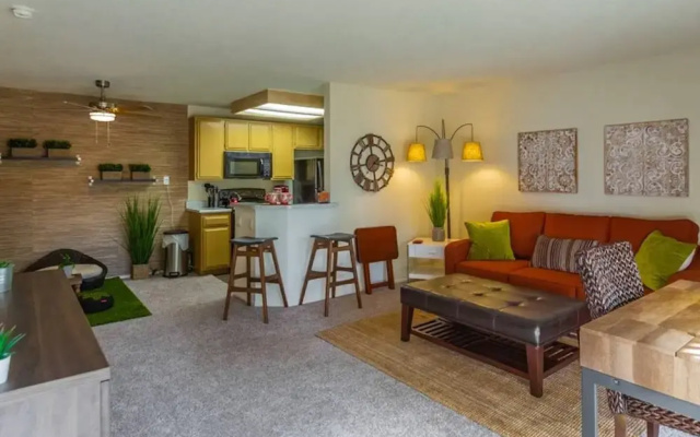 photo 5 of Bohemian Zen Retreat w/ Pool & Spa Access!