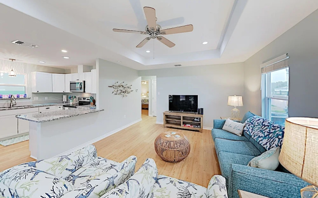 photo 3 of Brand-new Getaway W/ Screened Porch - Walk To Bay! 2 Bedroom Home