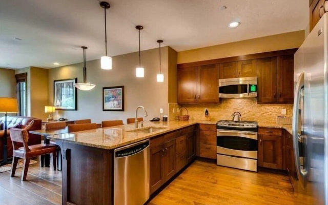 photo 5 of Luxury 2 Bedroom Breckenridge Vacation Rental with Stunning Mountain Views Just Steps from Historic Main Street