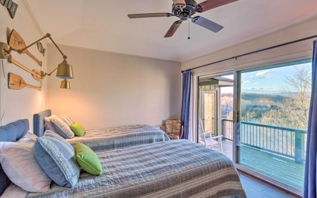 photo 2 of Brevard Home w/ Panoramic Lake & Mountain Views!