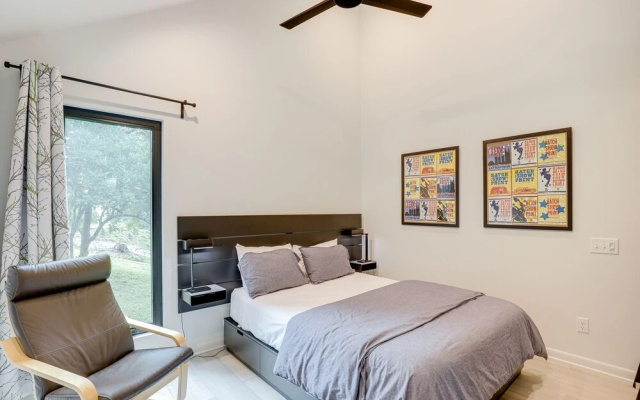 photo 5 of Brevard Retreat: Fireplace, Deck & Screened Porch!