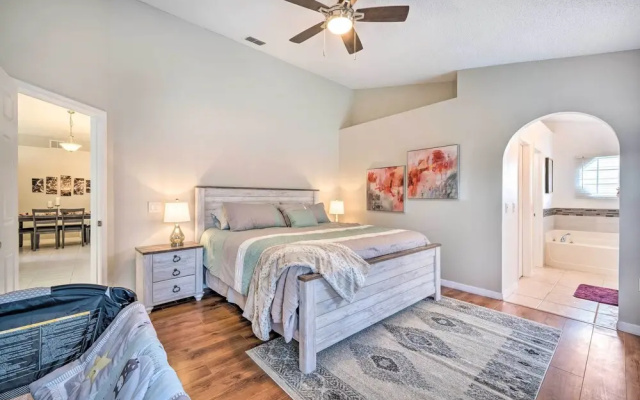 photo 4 of Private Pool & Yard: Airy Kissimmee Retreat!