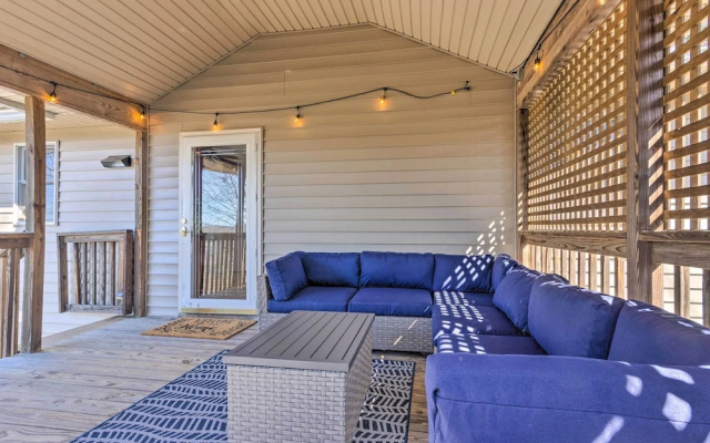 photo 2 of Bright Asheville Retreat With Hot Tub & Decks!