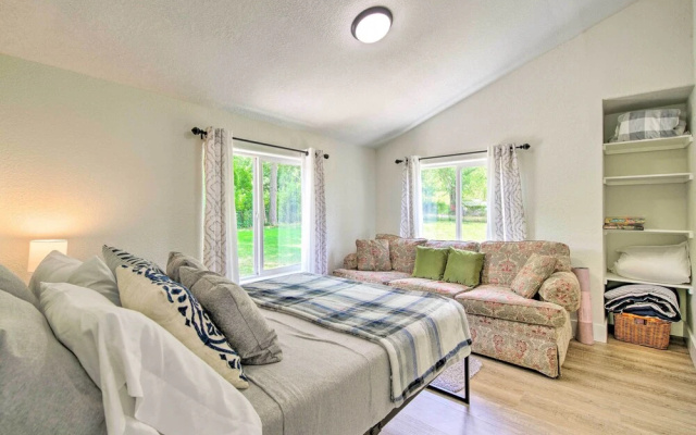 photo 3 of Bright Home w/ Fire Pit, Near Back 40 Trail!