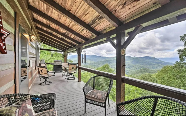 photo 4 of Bryson City Cabin w/ Hot Tub ~ 10 Mi to Dtwn!